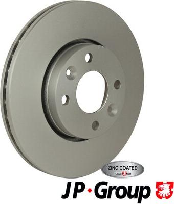 JP Group 4363100800 - Brake Disc autospares.lv