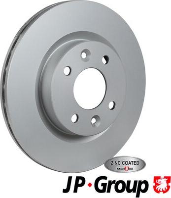 JP Group 4363101900 - Brake Disc autospares.lv