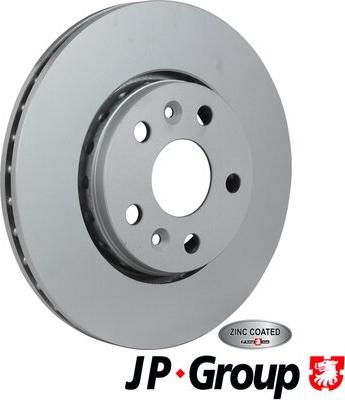 JP Group 4363101600 - Brake Disc autospares.lv