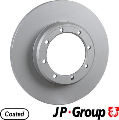 JP Group 4363203300 - Brake Disc autospares.lv