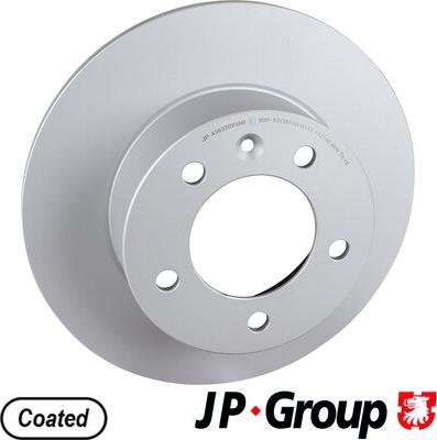 JP Group 4363202500 - Brake Disc autospares.lv