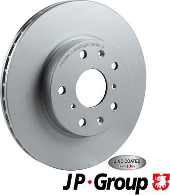 JP Group 4763100500 - Brake Disc autospares.lv