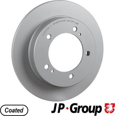 JP Group 4763101300 - Brake Disc autospares.lv