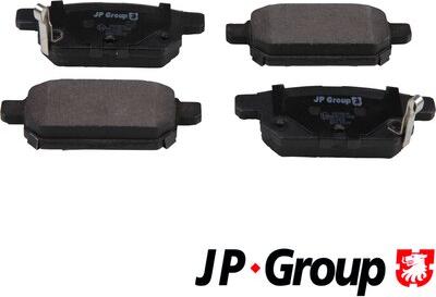 JP Group 4763700210 - Brake Pad Set, disc brake autospares.lv
