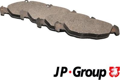 JP Group 5463700210 - Brake Pad Set, disc brake autospares.lv