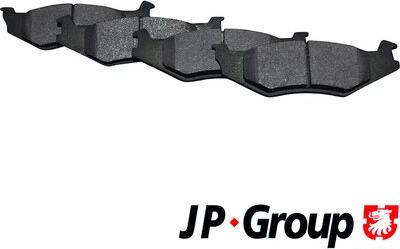 JP Group 5063700110 - Brake Pad Set, disc brake autospares.lv
