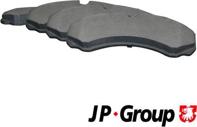 JP Group 5363600310 - Brake Pad Set, disc brake autospares.lv