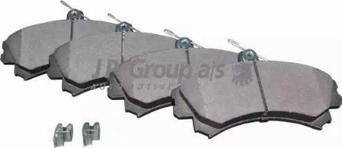 JP Group 6163600310 - Brake Pad Set, disc brake autospares.lv