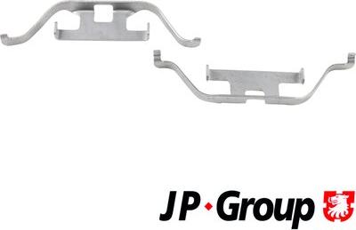 JP Group 1464004410 - Accessory Kit for disc brake Pads autospares.lv