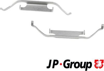 JP Group 1464004510 - Accessory Kit for disc brake Pads autospares.lv