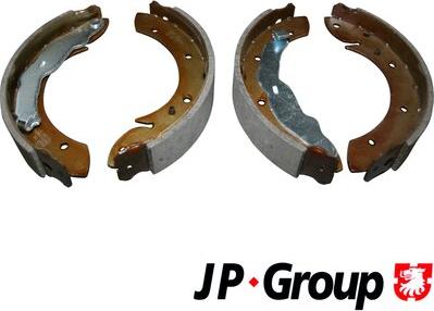 JP Group 1463900110 - Brake Shoe Set autospares.lv