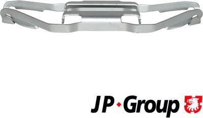 JP Group 1463650410 - Accessory Kit for disc brake Pads autospares.lv