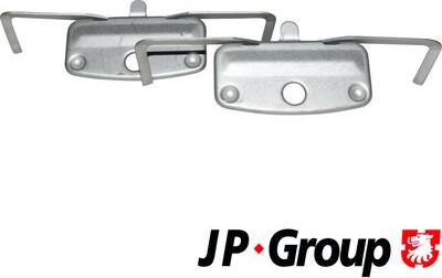 JP Group 1463650510 - Accessory Kit for disc brake Pads autospares.lv