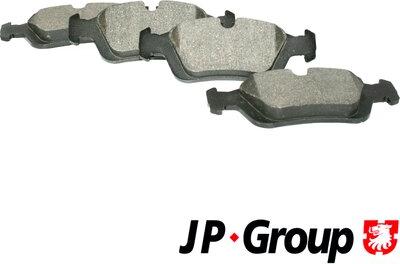 JP Group 1463600610 - Brake Pad Set, disc brake autospares.lv