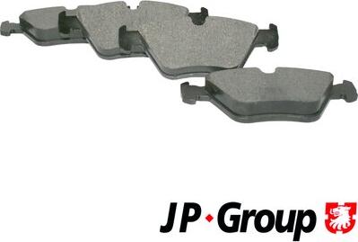 JP Group 1463600710 - Brake Pad Set, disc brake autospares.lv