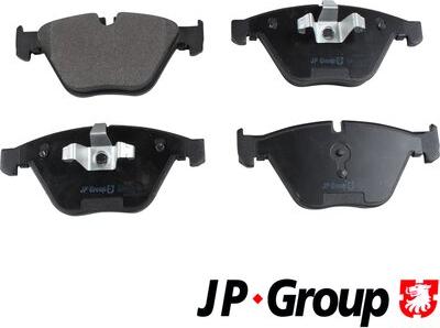 JP Group 1463601810 - Brake Pad Set, disc brake autospares.lv