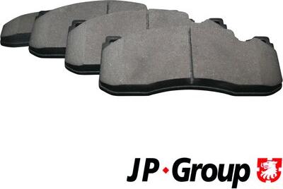 JP Group 1463601710 - Brake Pad Set, disc brake autospares.lv