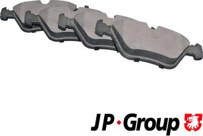 JP Group 1463602110 - Brake Pad Set, disc brake autospares.lv