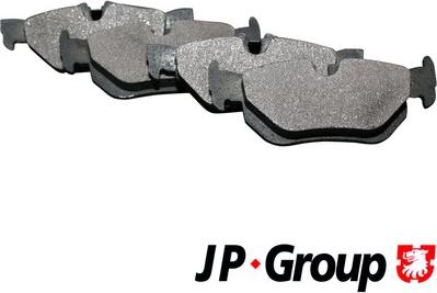 JP Group 1463700610 - Brake Pad Set, disc brake autospares.lv