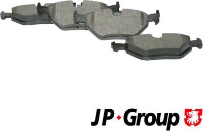 JP Group 1463700210 - Brake Pad Set, disc brake autospares.lv