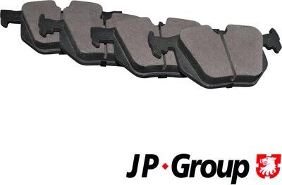 JP Group 1463701010 - Brake Pad Set, disc brake autospares.lv