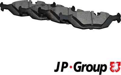 JP Group 1463701310 - Brake Pad Set, disc brake autospares.lv