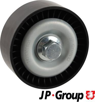 JP Group 1418301800 - Pulley, v-ribbed belt autospares.lv