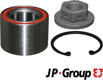 JP Group 1551301710 - Wheel hub, bearing Kit autospares.lv