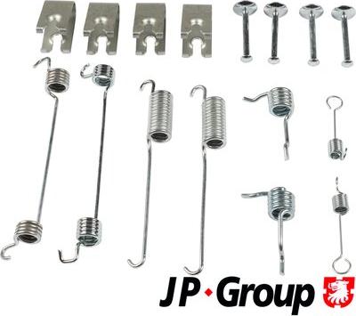 JP Group 1564002710 - Accessory Kit, brake shoes autospares.lv