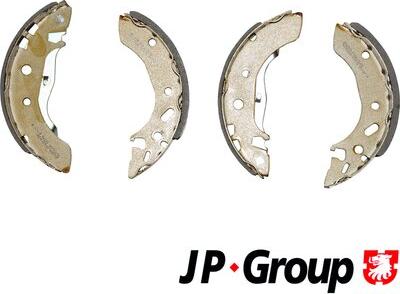 JP Group 1563902510 - Brake Shoe Set autospares.lv