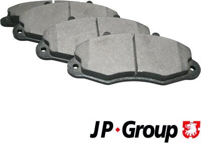 JP Group 1563600510 - Brake Pad Set, disc brake autospares.lv