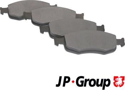 JP Group 1563600310 - Brake Pad Set, disc brake autospares.lv