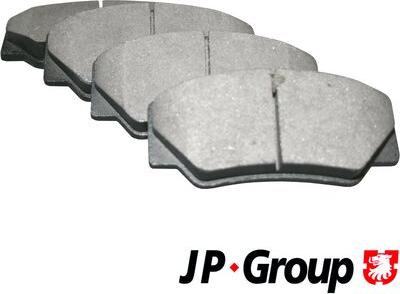 JP Group 1563600710 - Brake Pad Set, disc brake autospares.lv