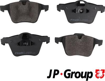 JP Group 1563602610 - Brake Pad Set, disc brake autospares.lv