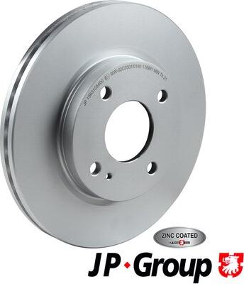 JP Group 1563105400 - Brake Disc autospares.lv