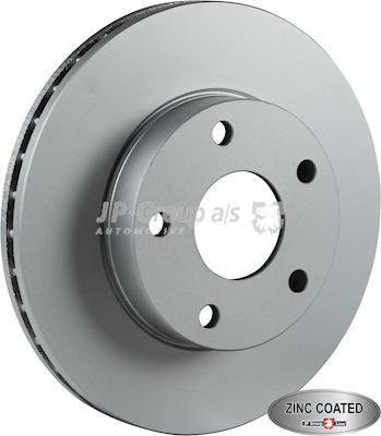 JP Group 1563105500 - Brake Disc autospares.lv