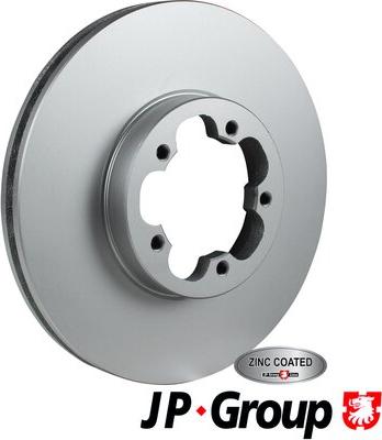 JP Group 1563105600 - Brake Disc autospares.lv