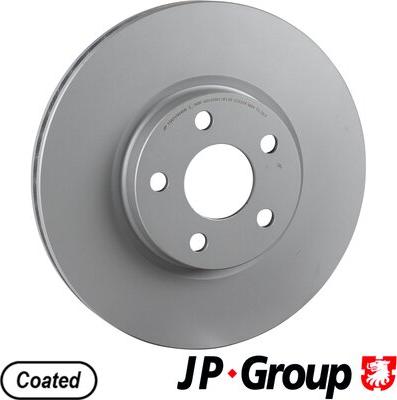 JP Group 1563106400 - Brake Disc autospares.lv