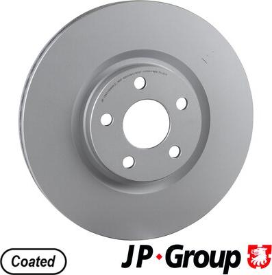 JP Group 1563106600 - Brake Disc autospares.lv