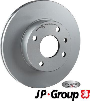 JP Group 1563102500 - Brake Disc autospares.lv