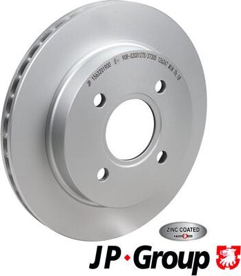 JP Group 1563201900 - Brake Disc autospares.lv