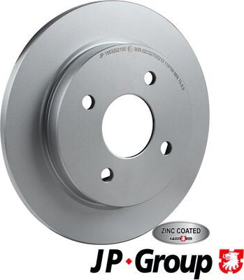 JP Group 1563202100 - Brake Disc autospares.lv