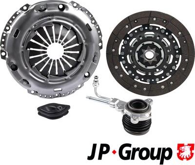 JP Group 1530407610 - Clutch Kit autospares.lv