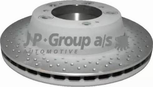 JP Group 1663200803 - Brake Disc autospares.lv