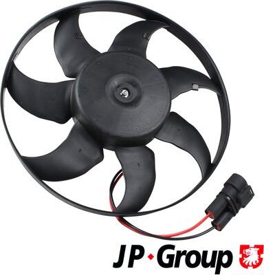 JP Group 1199104600 - Fan, radiator autospares.lv