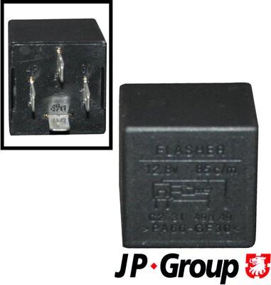 JP Group 1199208400 - Hazard Lights Relay autospares.lv