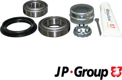 JP Group 1151300110 - Wheel hub, bearing Kit autospares.lv