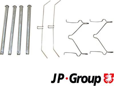 JP Group 1163650310 - Accessory Kit for disc brake Pads autospares.lv