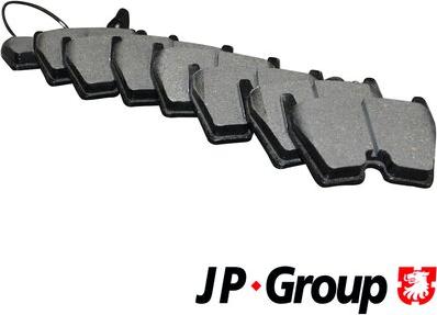 JP Group 1163609310 - Brake Pad Set, disc brake autospares.lv