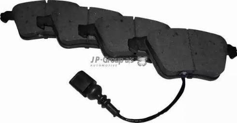 JP Group 1163609710 - Brake Pad Set, disc brake autospares.lv